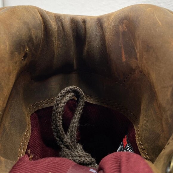 NEW CHIPPEWA Super DNA Steel Toe Waterproof Boots Brown Leather Size 10EEE - Picture 2 of 12